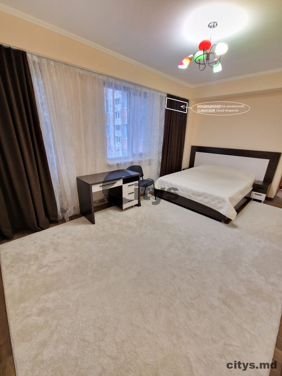 Chirie-Apartament cu 1 cameră, 47m², Chișinău, Ciocana, bd. Mircea cel Bătrân photo 1