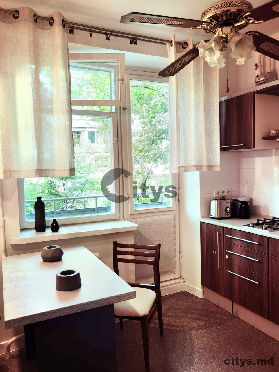 Chirie-2-х комнатная квартира, 54м², Chișinău, Râșcani, bd. Moscova photo 4