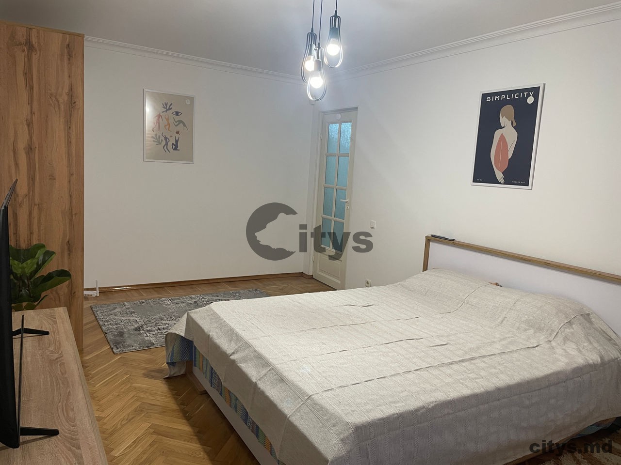 Chirie-2-х комнатная квартира, 75м², Chișinău, Centru, str. Alexandru cel Bun photo 1