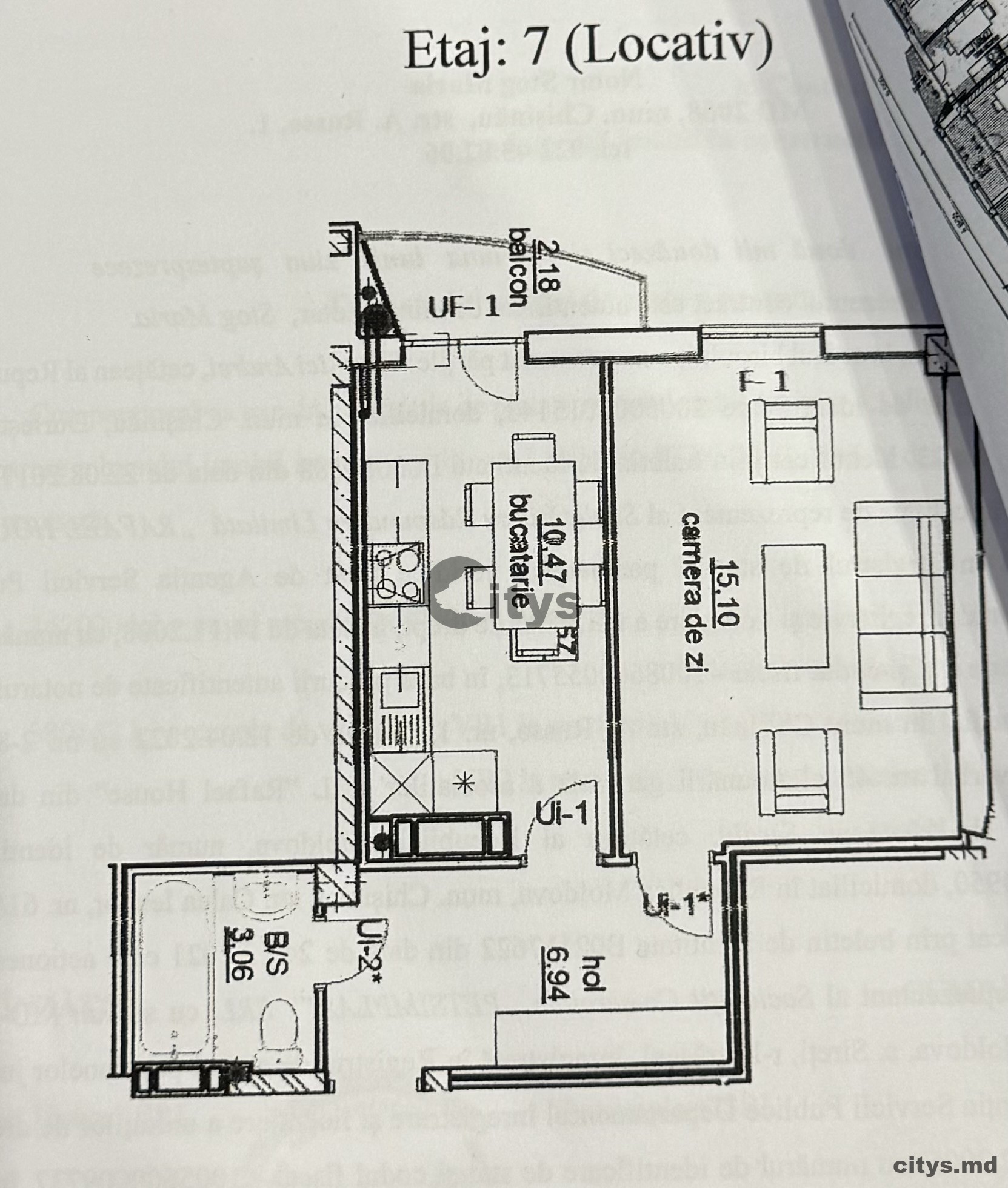 Apartament cu 1 cameră, 37m², Str. Nicolae Dimi photo 0