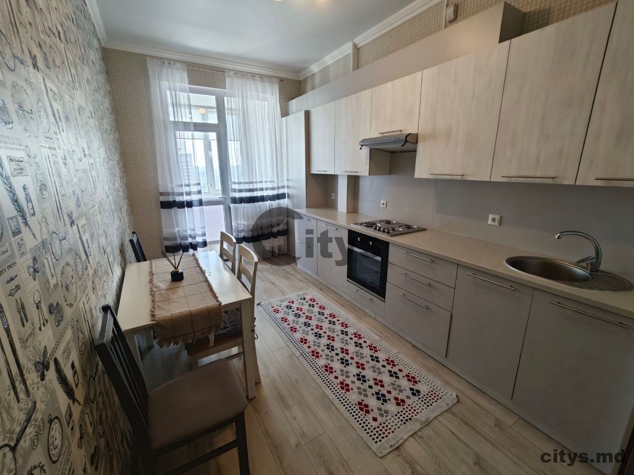 Chirie-1 комнатная квартира, 55м², Chișinău, Centru, str. Nicolae Starostenco photo 1