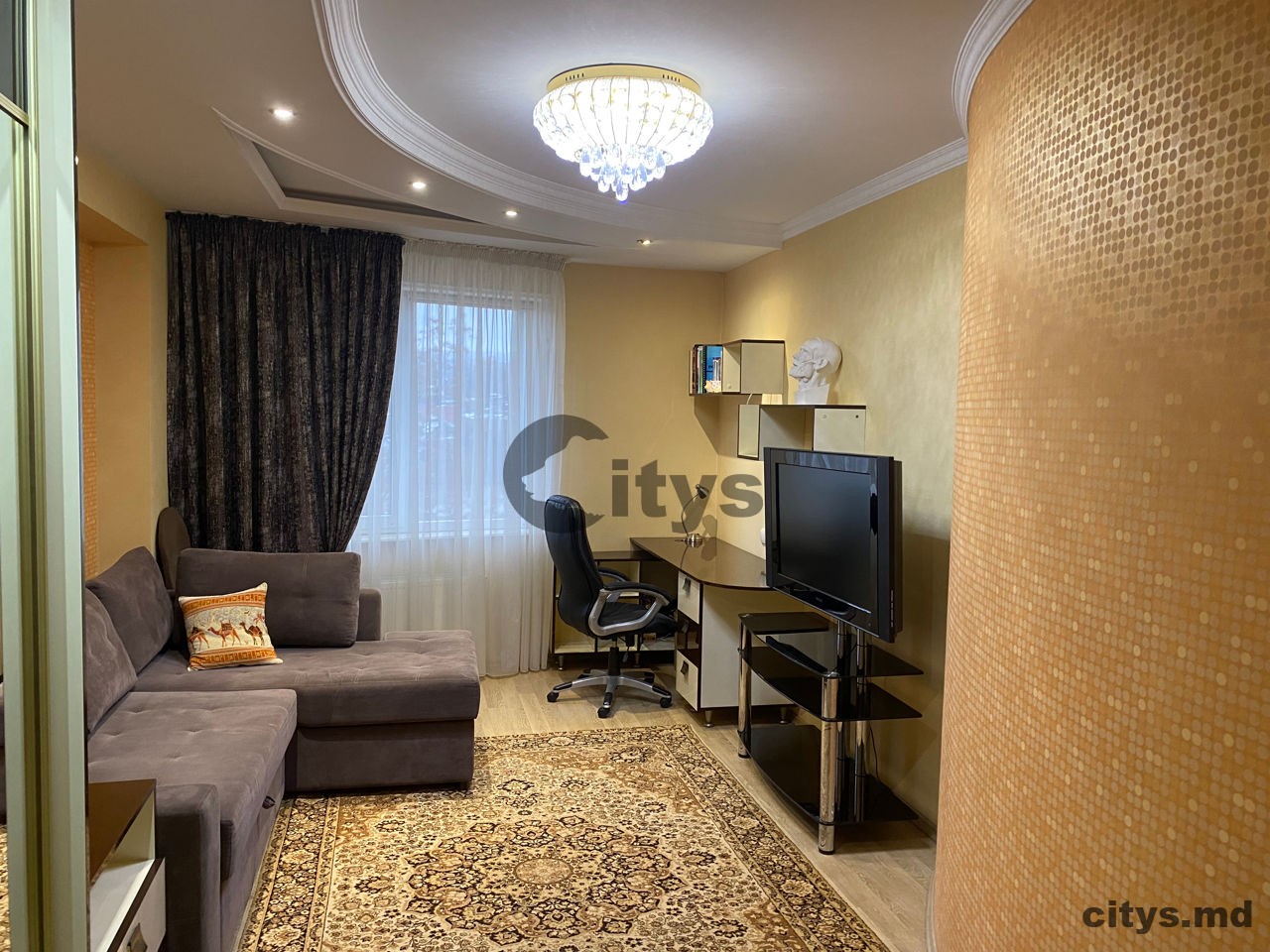 Chirie-2-х комнатная квартира, 100м², Chișinău, Centru, str. Lev Tolstoi photo 7