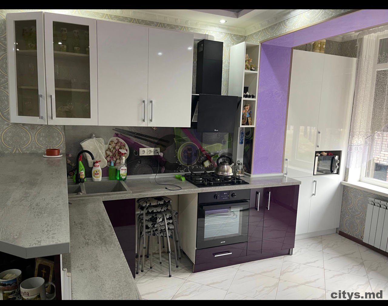 Chirie-2-х комнатная квартира, 65м², Chișinău, Durlești, bd. Renașterii Naționale photo 0