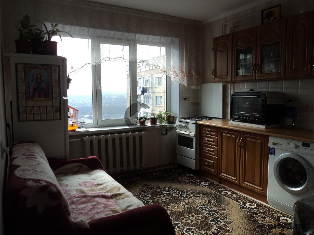 Chirie-1 комнатная квартира, 34м², Chișinău, Ciocana, str. Voluntarilor photo 3