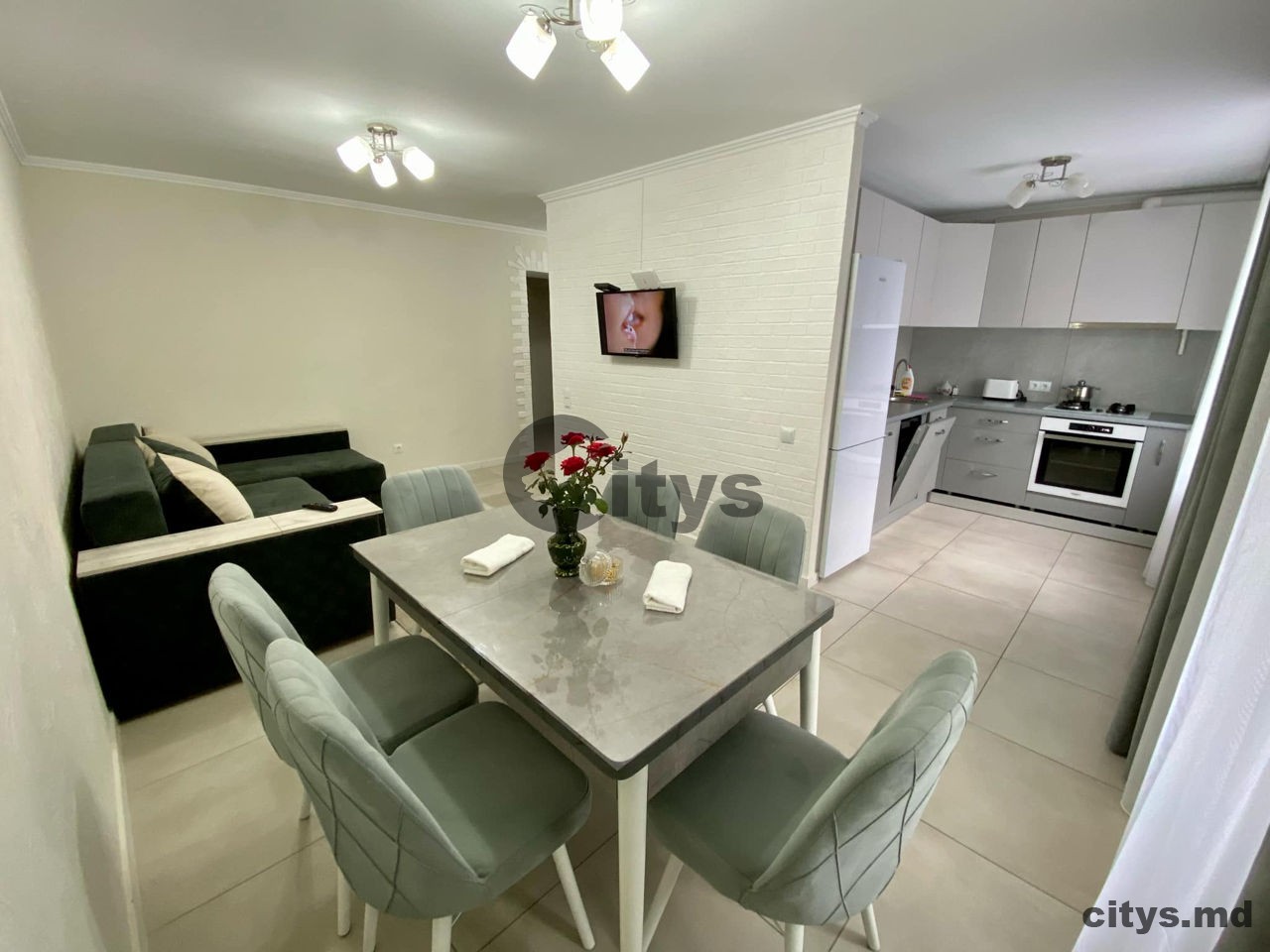 Chirie-Apartament cu 3 camere, 74m², Chișinău, Râșcani, str. Nicolae Dimo photo 1