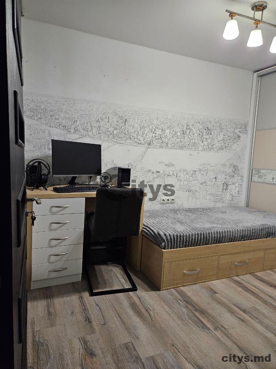 Chirie-3-х комнатная квартира, 84м², Chișinău, Centru, str. Poștei photo 6