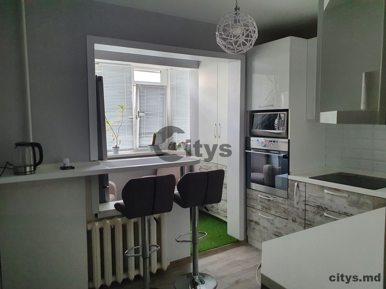 Chirie-2-х комнатная квартира, 44м², Chișinău, Telecentru, sos. Hancesti photo 1