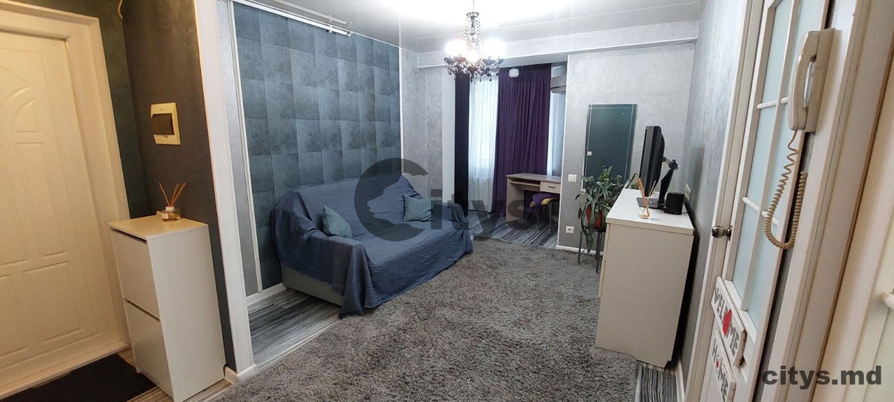 Chirie-Apartament cu 2 camere, 44m², Chișinău, Botanica, bd. Cuza Vodă photo 2