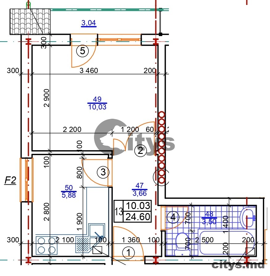 1 комнатная квартира, 23-42м², Constantin Brancusi photo 2