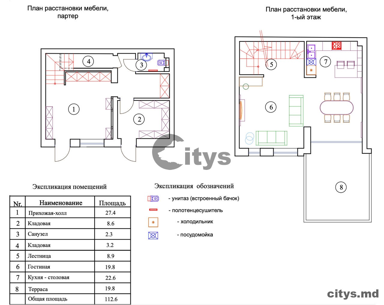 Дуплекс - Таунхаус 250м², Chișinău, Ciocana, str. Bucovinei photo 18