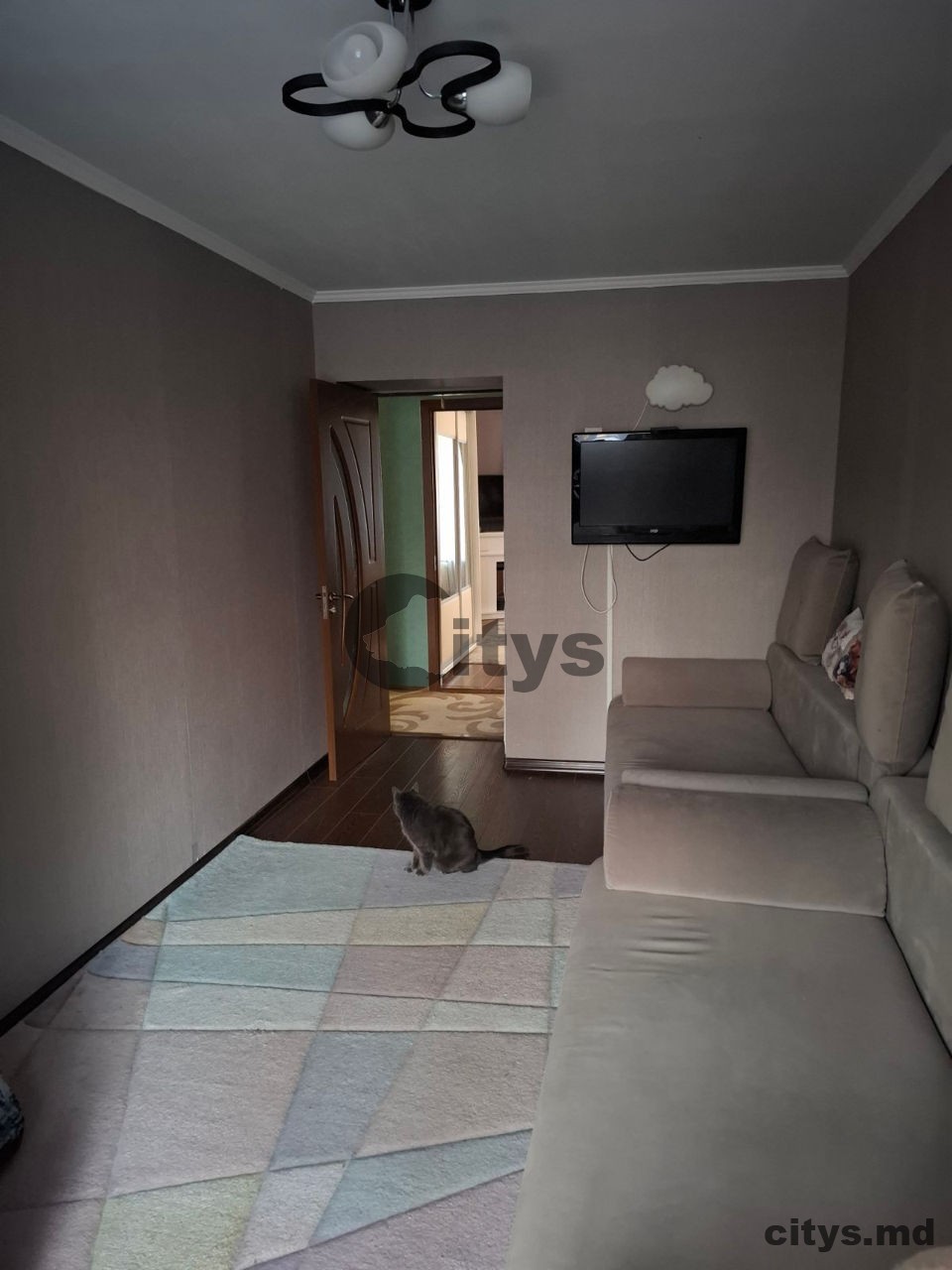 Apartament cu 2 camere, 45m², Chișinău, Poșta Veche, str. Doina photo 2