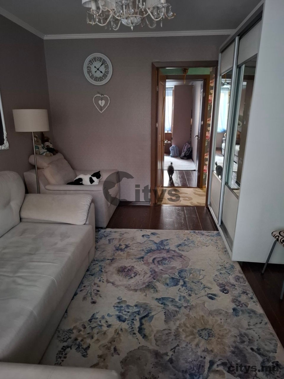 Apartament cu 2 camere, 45m², Chișinău, Poșta Veche, str. Doina photo 1