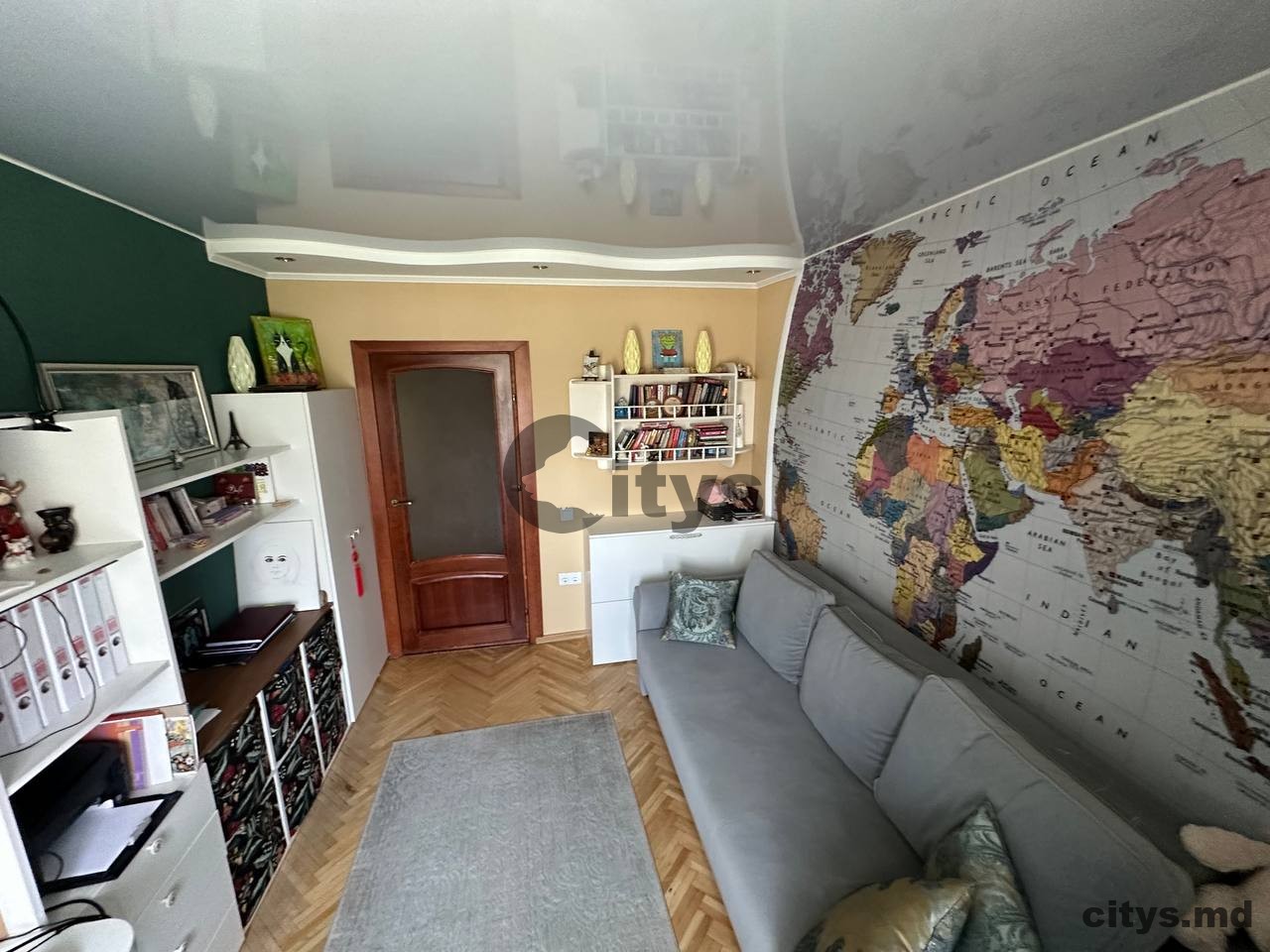 Apartament cu 3 camere, 75m², Botanica.str.Grenoble photo 1