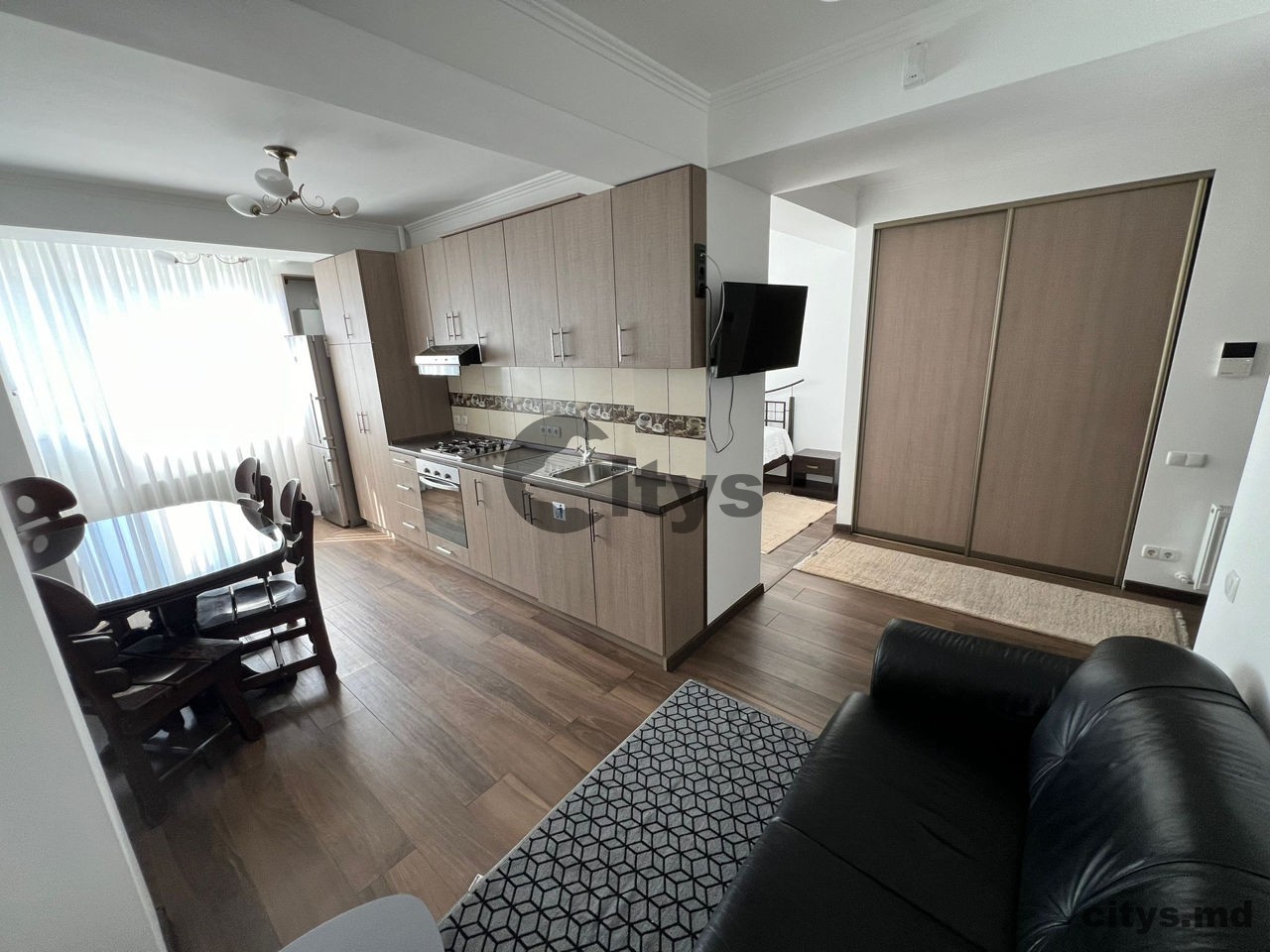 Chirie-Apartament cu 1 cameră, 46m², str. Constantin Virnav photo 4
