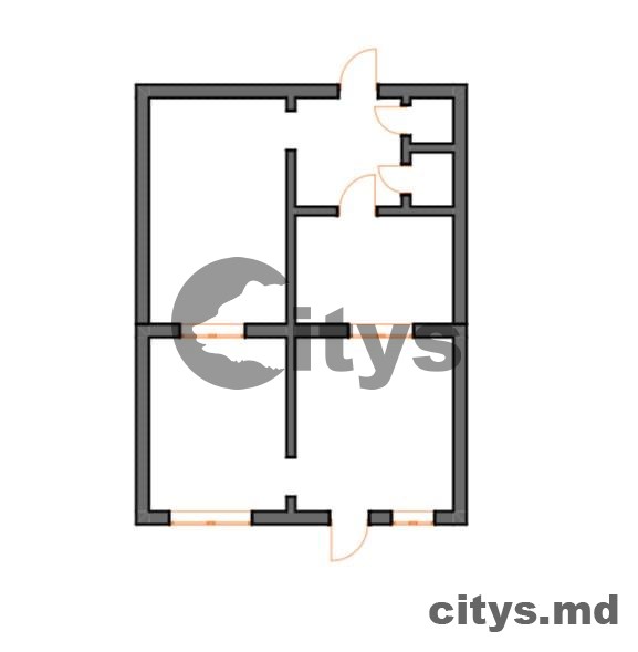Apartament cu 2 camere, 71m², Botanica, Burebista photo 8