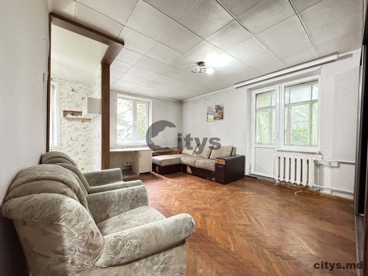 2-х комнатная квартира, 45м², str. Diminetii photo 2