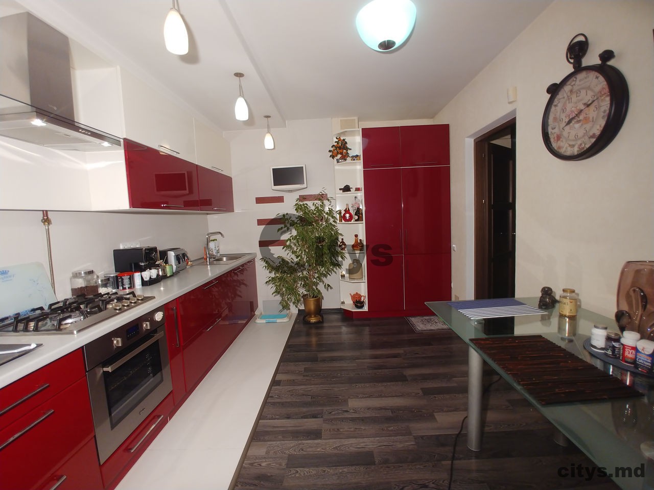 Chirie - 2-х комнатная квартира, 80м², Centru,Renașterii Naționale photo 1