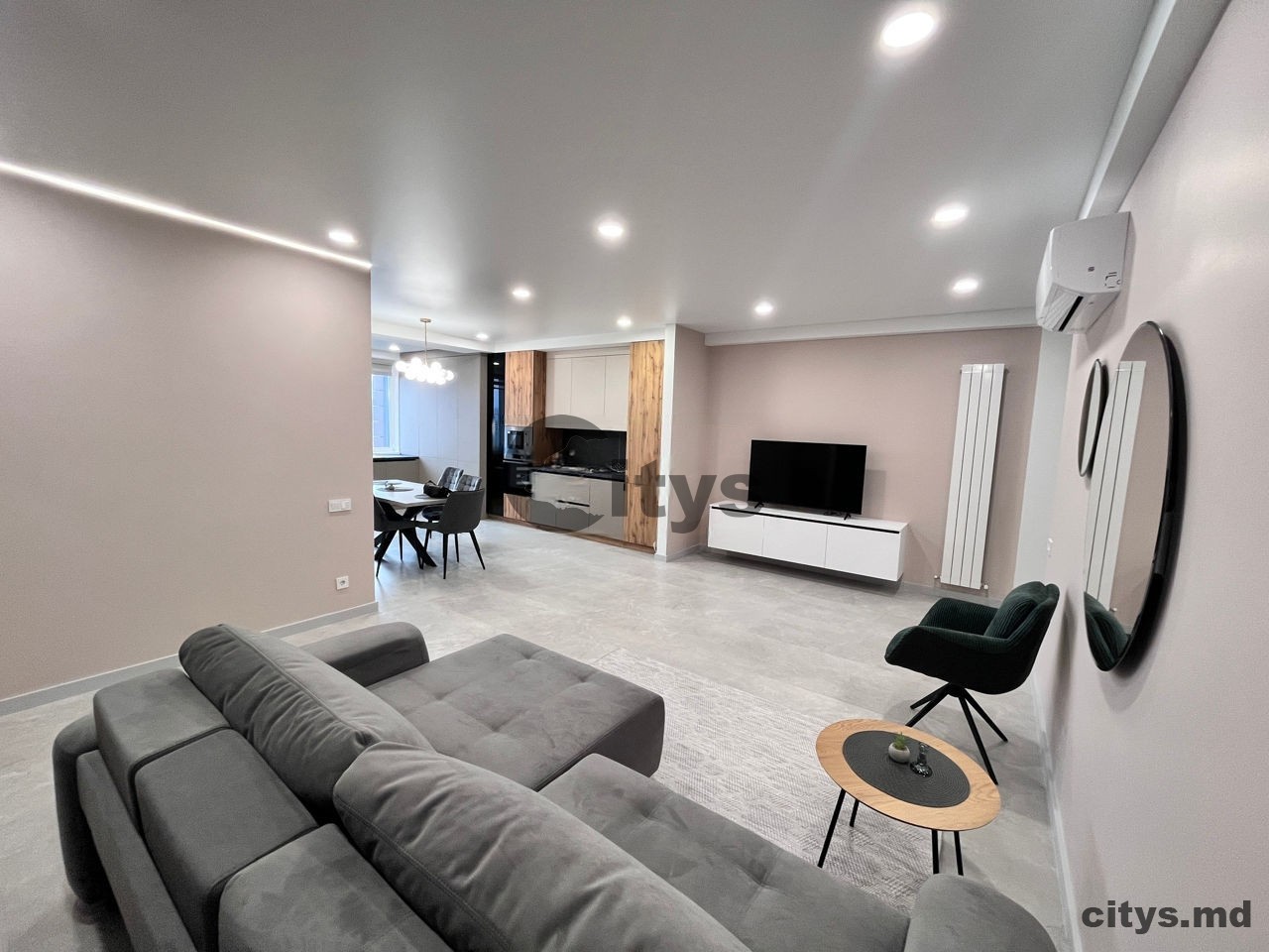 Apartament cu 3 camere, 126m², Centru, Lev Tolstoi photo 0