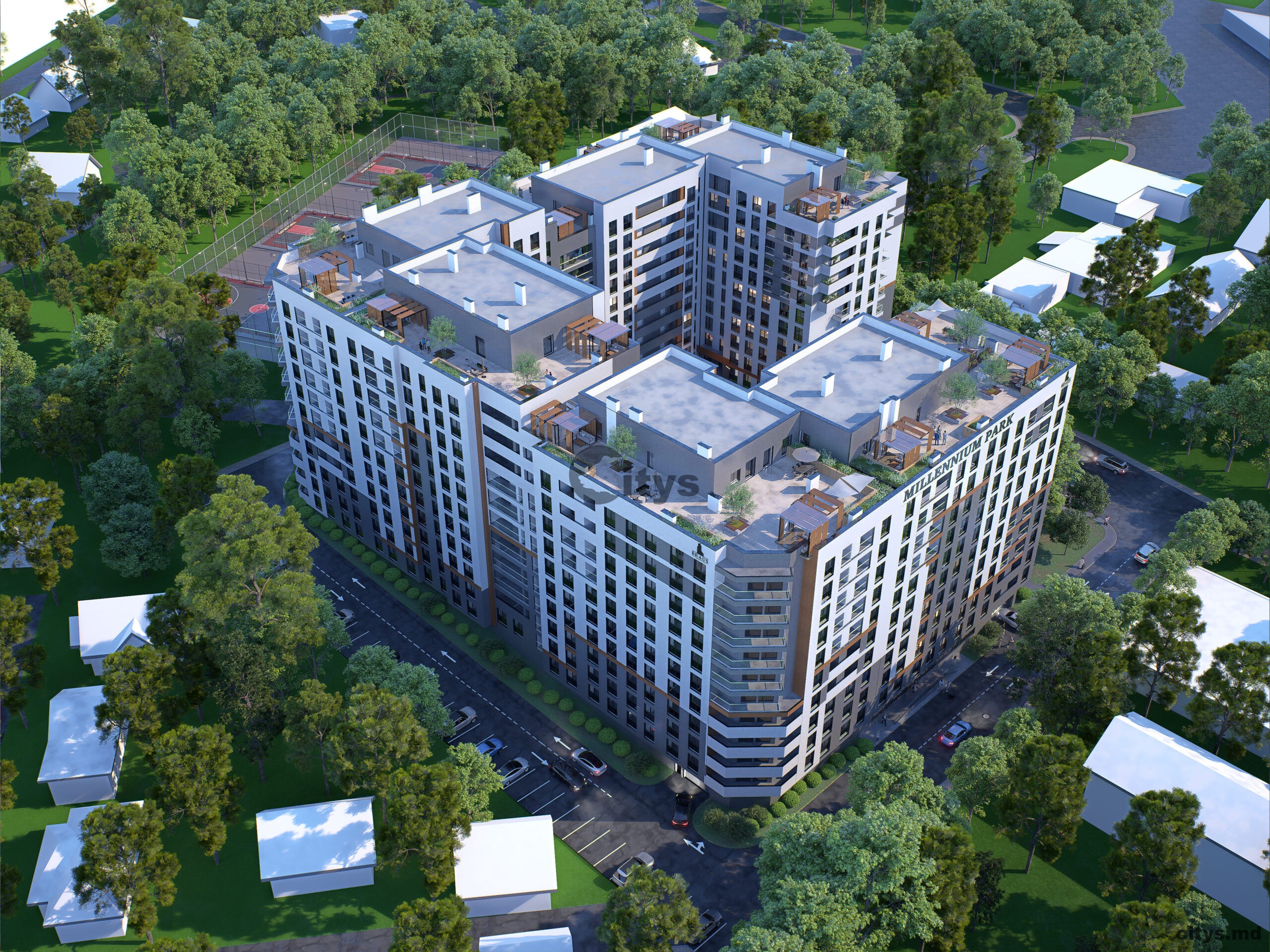Apartament cu 2 camere, Complexul Braus Millenium Park, Telecentru, Hîncești photo 1