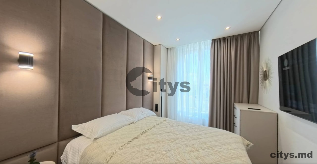 chirie-Apartament cu 1 cameră, Centru 42m², Renasterii Nationale photo 3