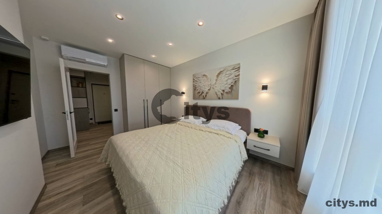 chirie-Apartament cu 2 camere, Centru 64m², Renasterii Nationale photo 4