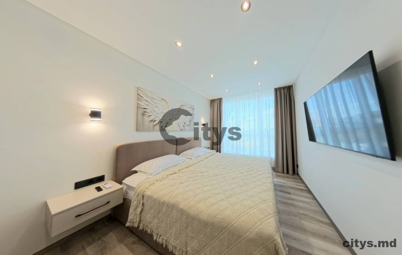 chirie-Apartament cu 2 camere, Centru 64m², Renasterii Nationale photo 5