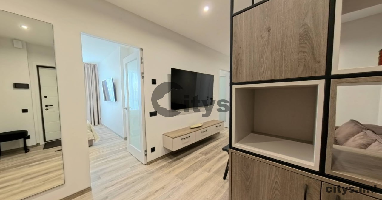 chirie-Apartament cu 2 camere, Centru 64m², Renasterii Nationale photo 0
