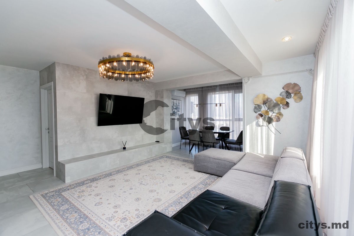 Chirie-Apartament cu 2 camere, 92m²,Telecentru. str. Constantin Vârnav photo 2