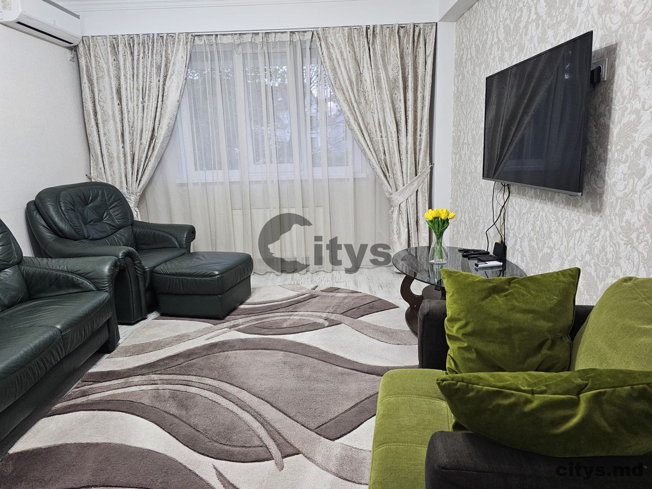 Chirie-3-х комнатная квартира, 81м², Centru.str. Gheorghe Cașu photo 10