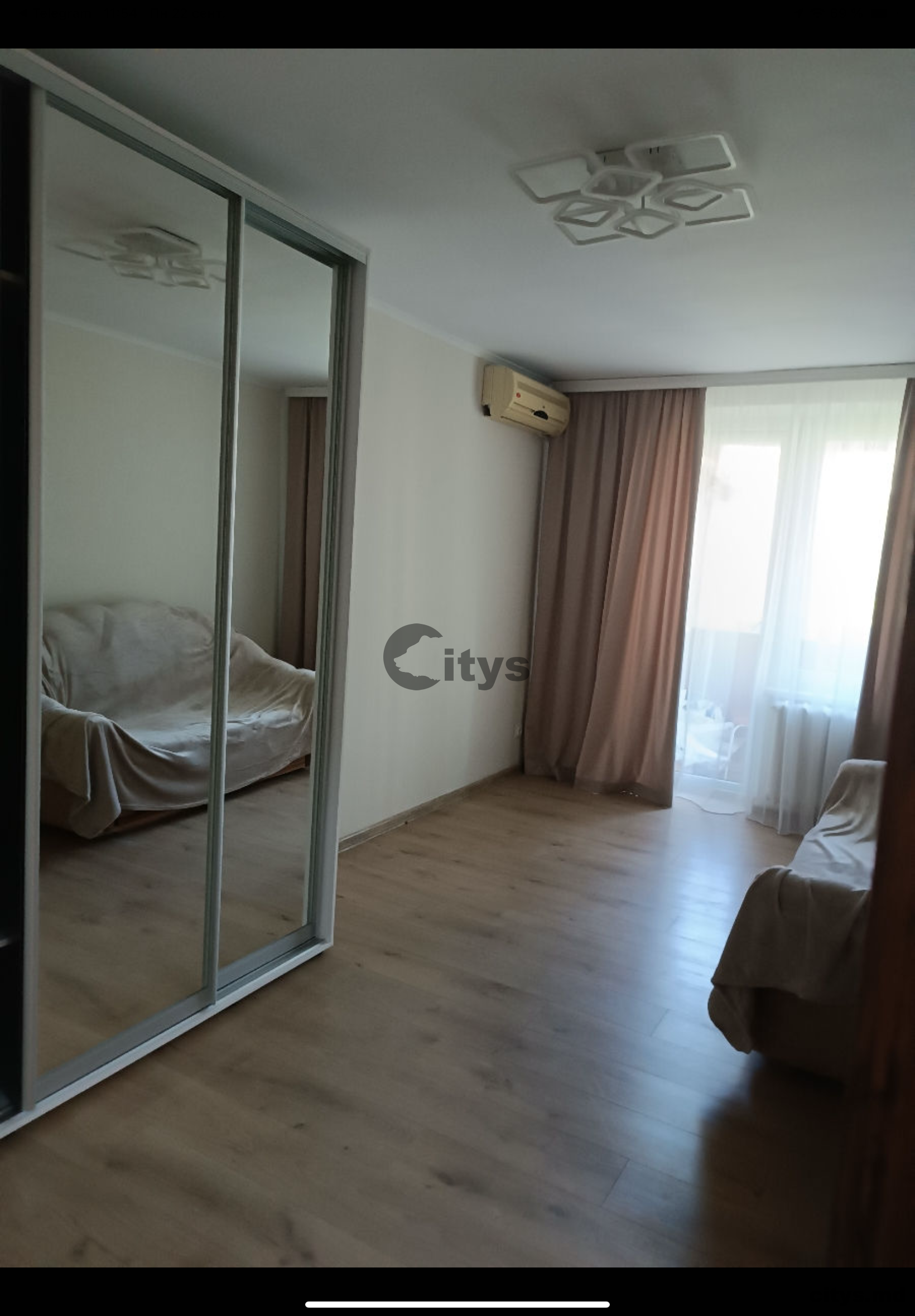 Chirie-Apartament cu 1 cameră, 32m²,Rîșcani ,Miron Costin 7095 photo 2