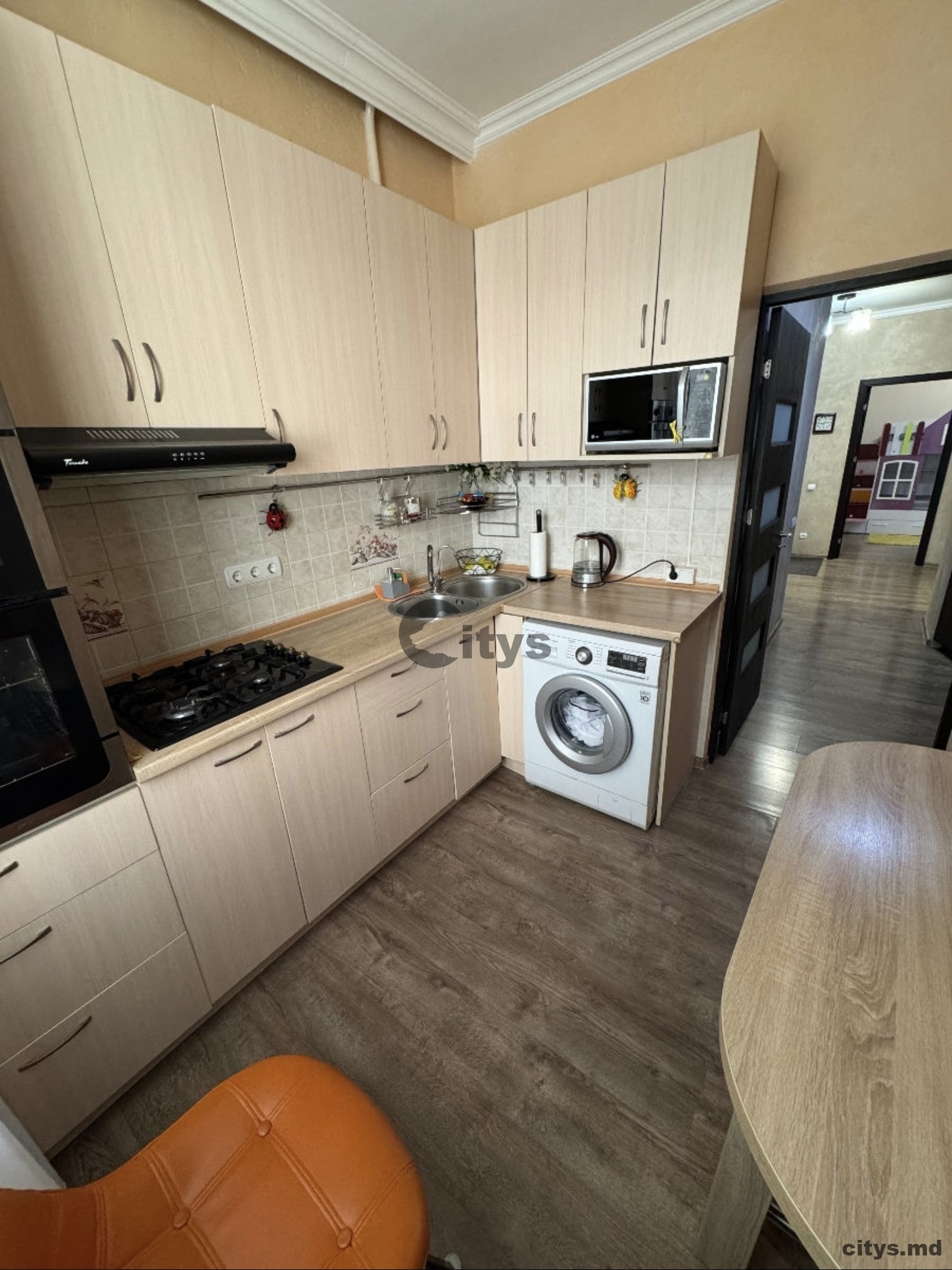 Продается-3-х комнатная квартира, 66м², Рышкановка,Tudor Vladimirescu photo 4