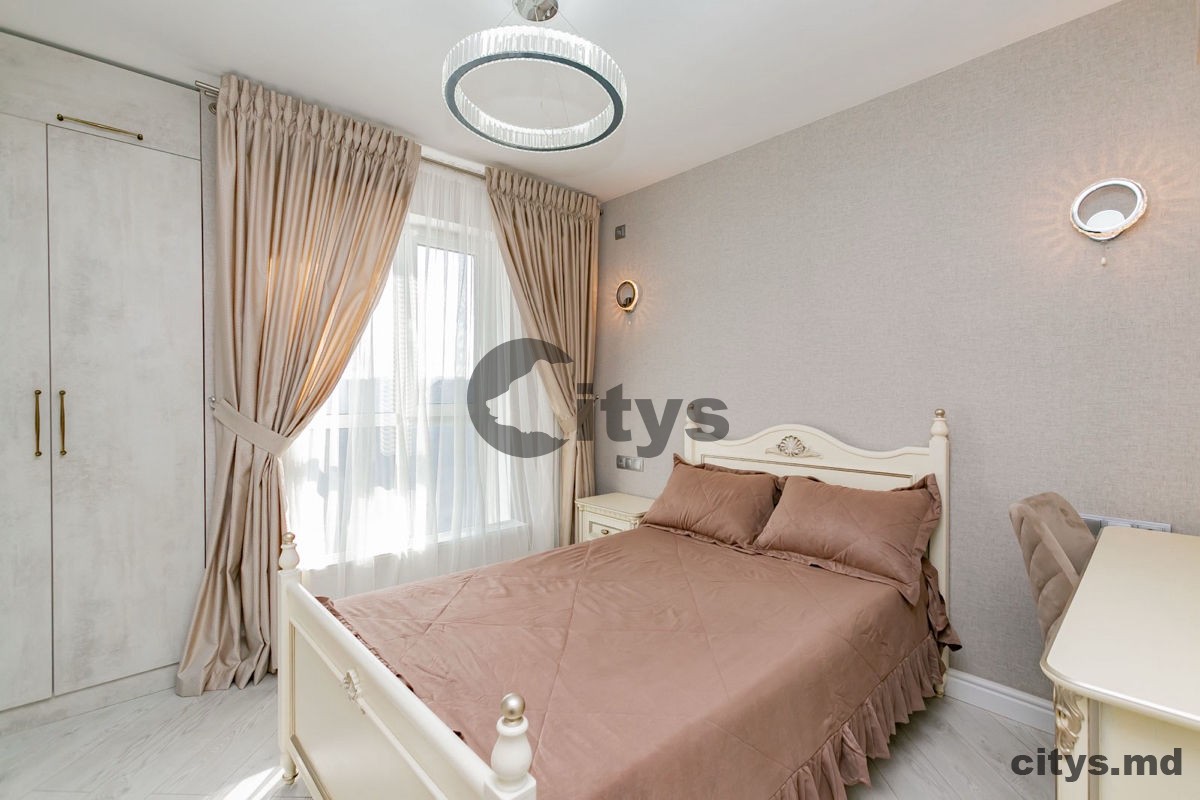 Chirie-Apartament cu 2 camere, 92m²,Telecentru. str. Constantin Vârnav photo 4
