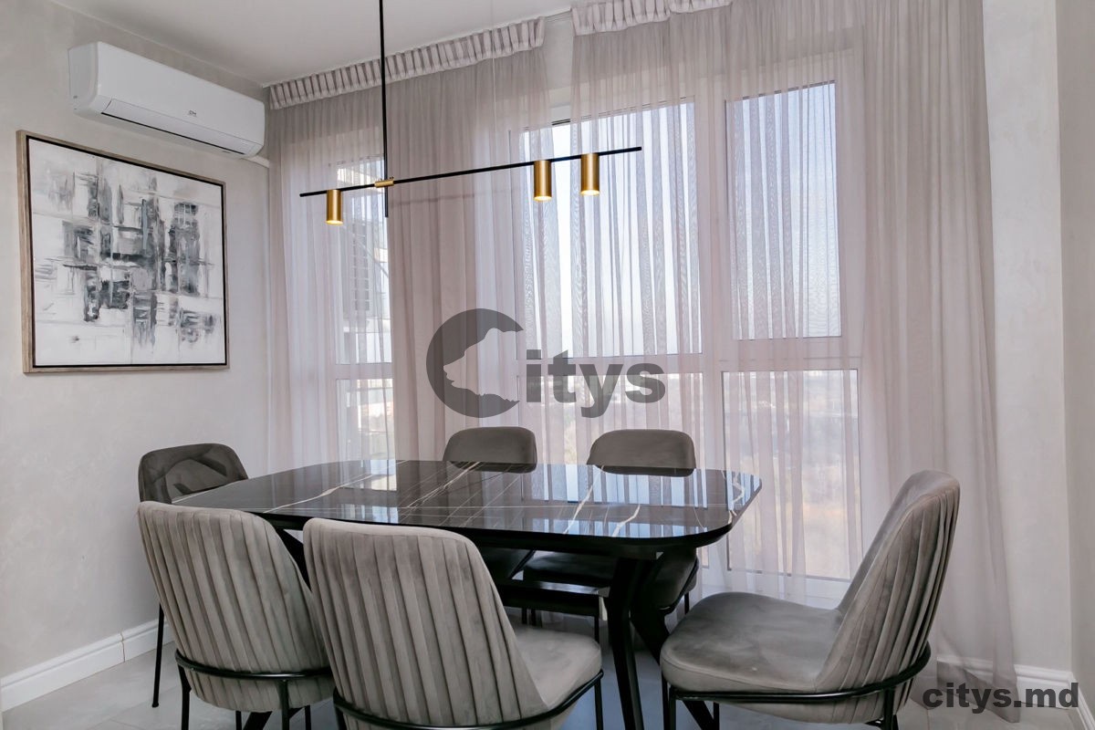 Chirie-Apartament cu 2 camere, 92m²,Telecentru. str. Constantin Vârnav photo 5