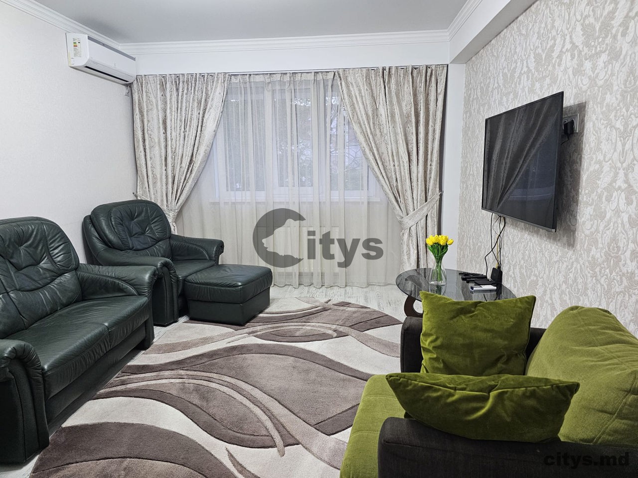 Chirie-3-х комнатная квартира, 81м², Centru.str. Gheorghe Cașu photo 17
