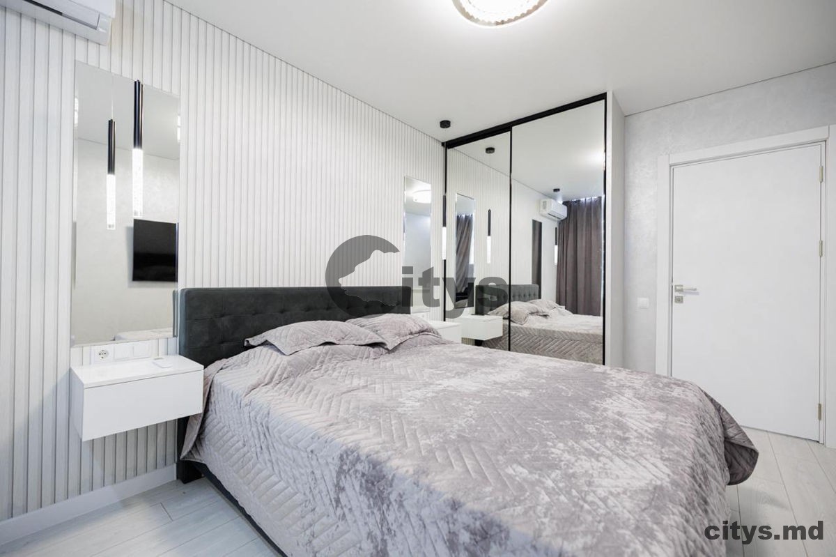 chirie-2-х комнатная квартира, Buiucani 53м², str. Ion Buzdugan photo 3