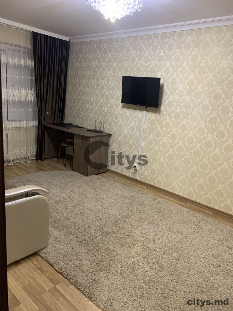 Apartament cu 1 cameră, Riscani 34m², Флорилор 7189 photo 1