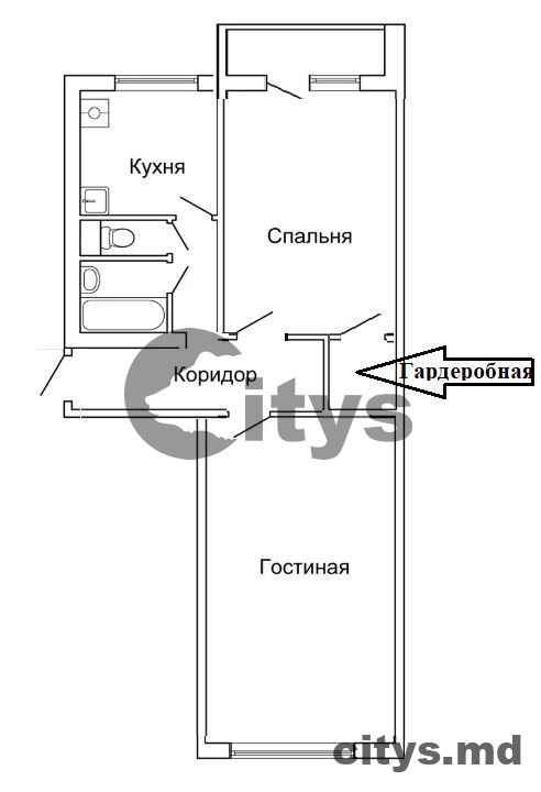 Apartament cu 2 camere, 50m², Şoseaua muncești photo 7