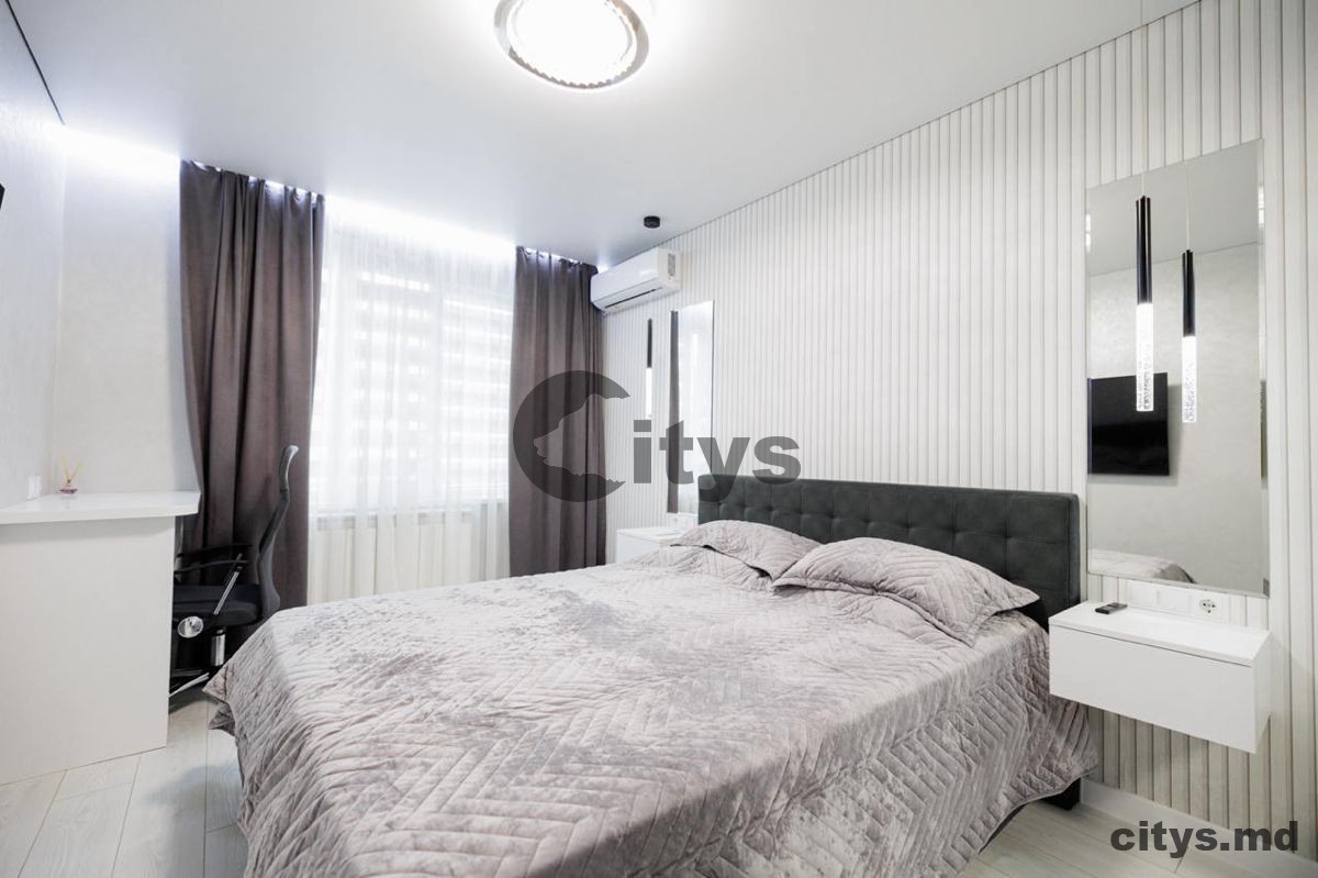 chirie-2-х комнатная квартира, Buiucani 53м², str. Ion Buzdugan photo 2