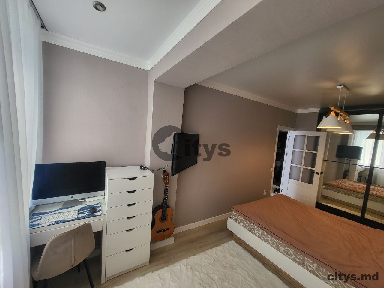 Apartament cu 1 cameră, 34m², Durlesti, str. Burebista photo 5