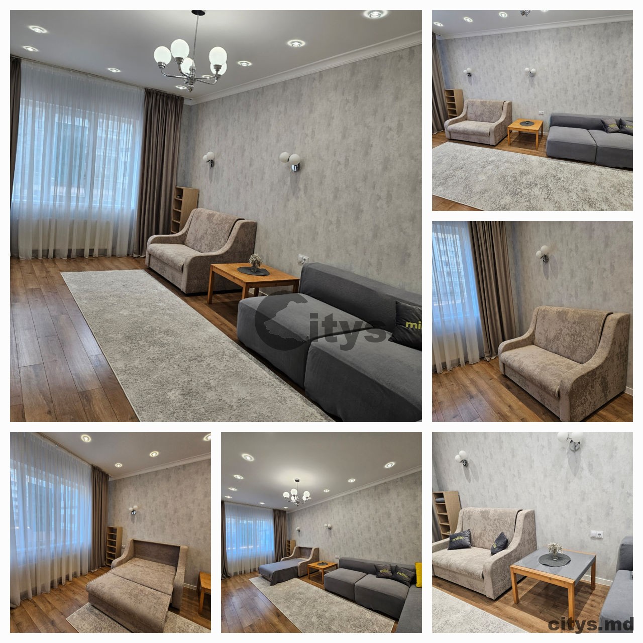 Chirie-Apartament cu 2 camere, 70m², str. Pietrarilor photo 6 - citys.md Chirie-Apartament cu 2 camere, 70m², str. Pietrarilor photo 5