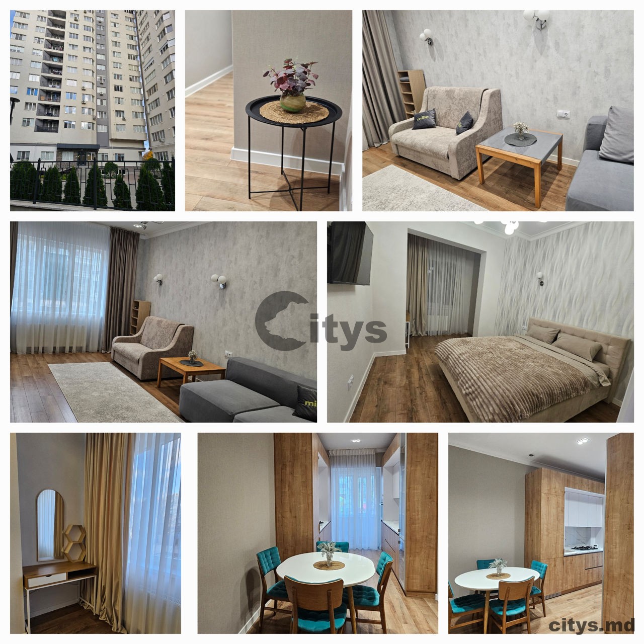 Chirie-Apartament cu 2 camere, 70m², str. Pietrarilor photo 1 - citys.md Chirie-Apartament cu 2 camere, 70m², str. Pietrarilor photo 0