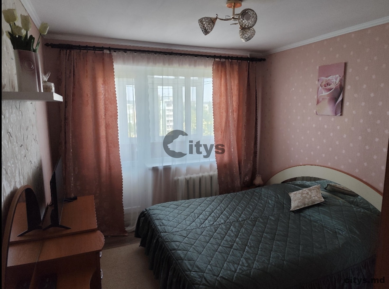 Chirie-Apartament cu 3 camere, 76m², Botanica,Dacia photo 2