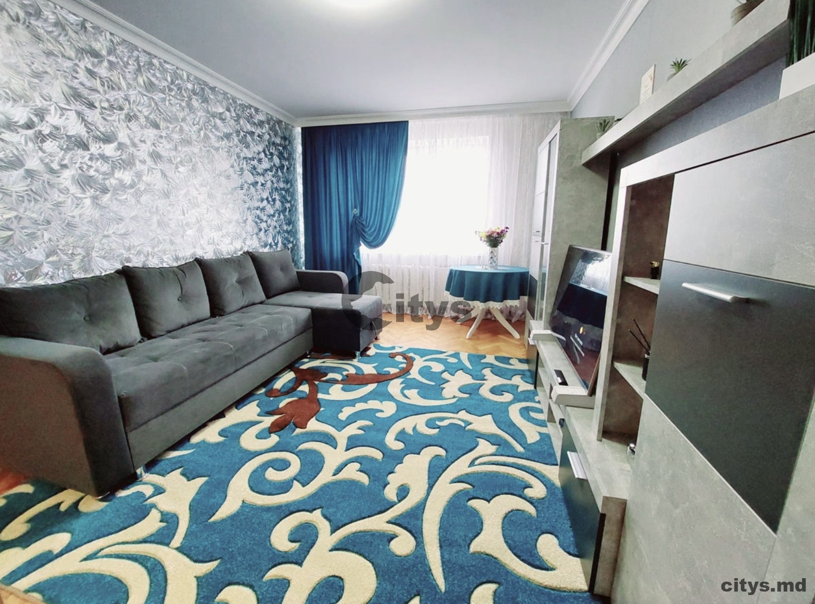 Сдается-3-х комнатная квартира, 80м², Центр,Albișoara photo 1 - citys.md Сдается-3-х комнатная квартира, 80м², Центр,Albișoara photo 0