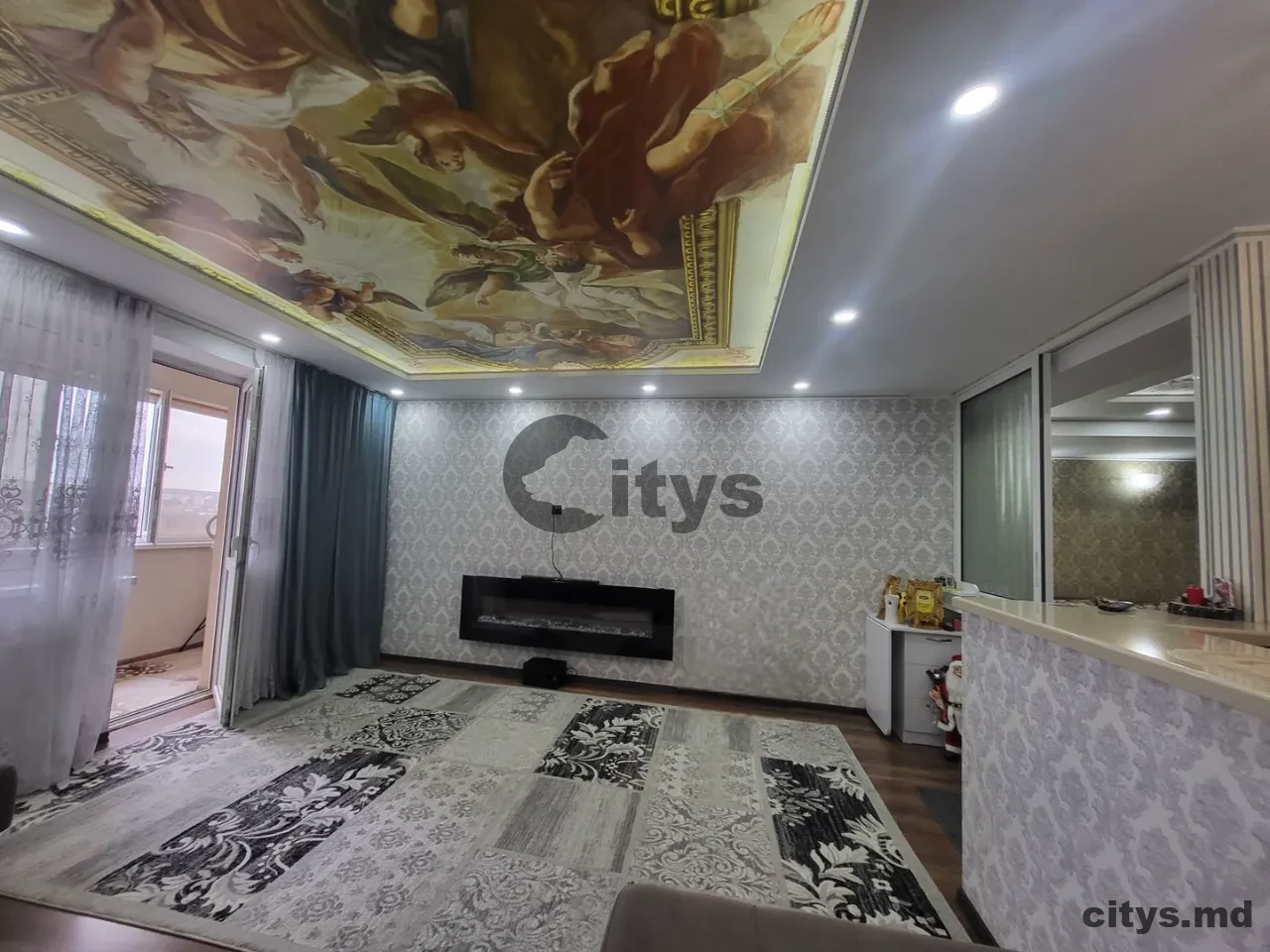 1.5 комнатная квартира, 50м², Botanica, Diminetii,22 photo 8 - citys.md 1.5 комнатная квартира, 50м², Botanica, Diminetii,22 photo 7