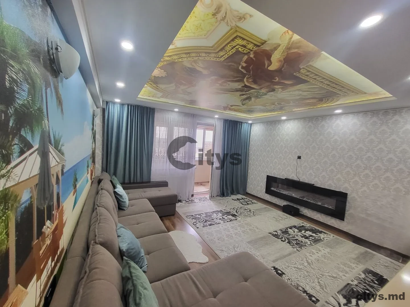 1.5 комнатная квартира, 50м², Botanica, Diminetii,22 photo 9 - citys.md 1.5 комнатная квартира, 50м², Botanica, Diminetii,22 photo 8