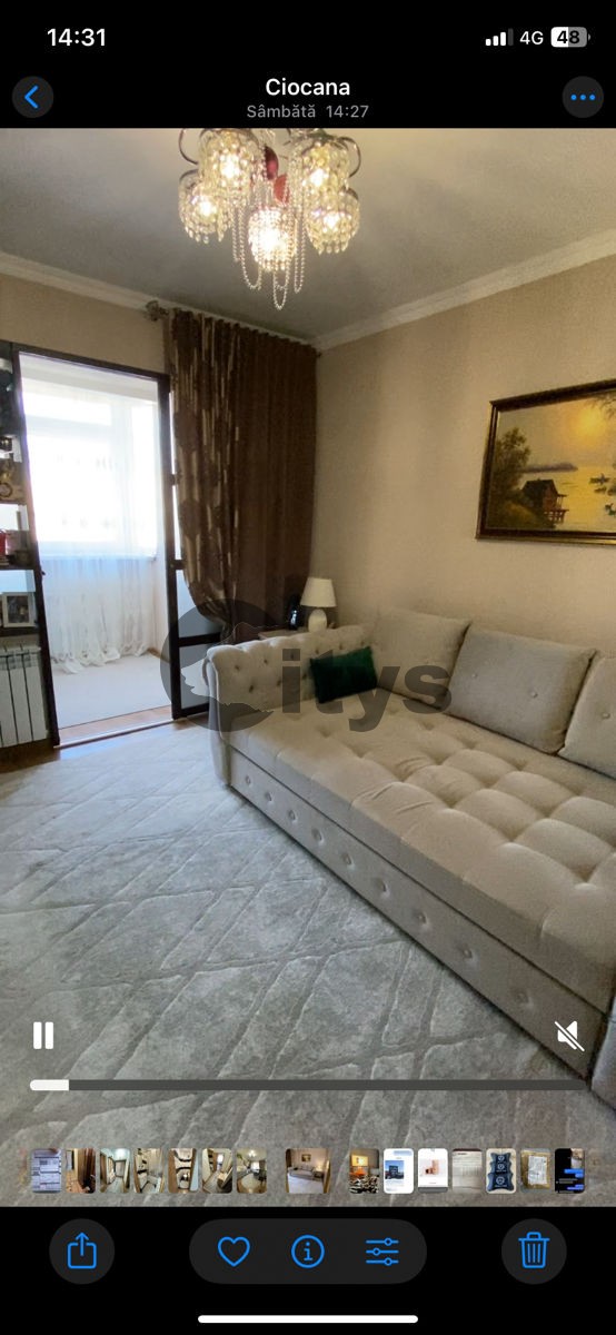 Apartament cu 1 cameră, 42m², I.Vieru photo 1
