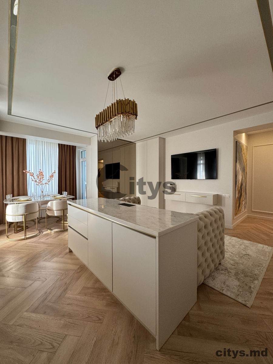 chirie-Apartament cu 2 camere, Riscani 103m², str. Bogdan Voievod photo 0