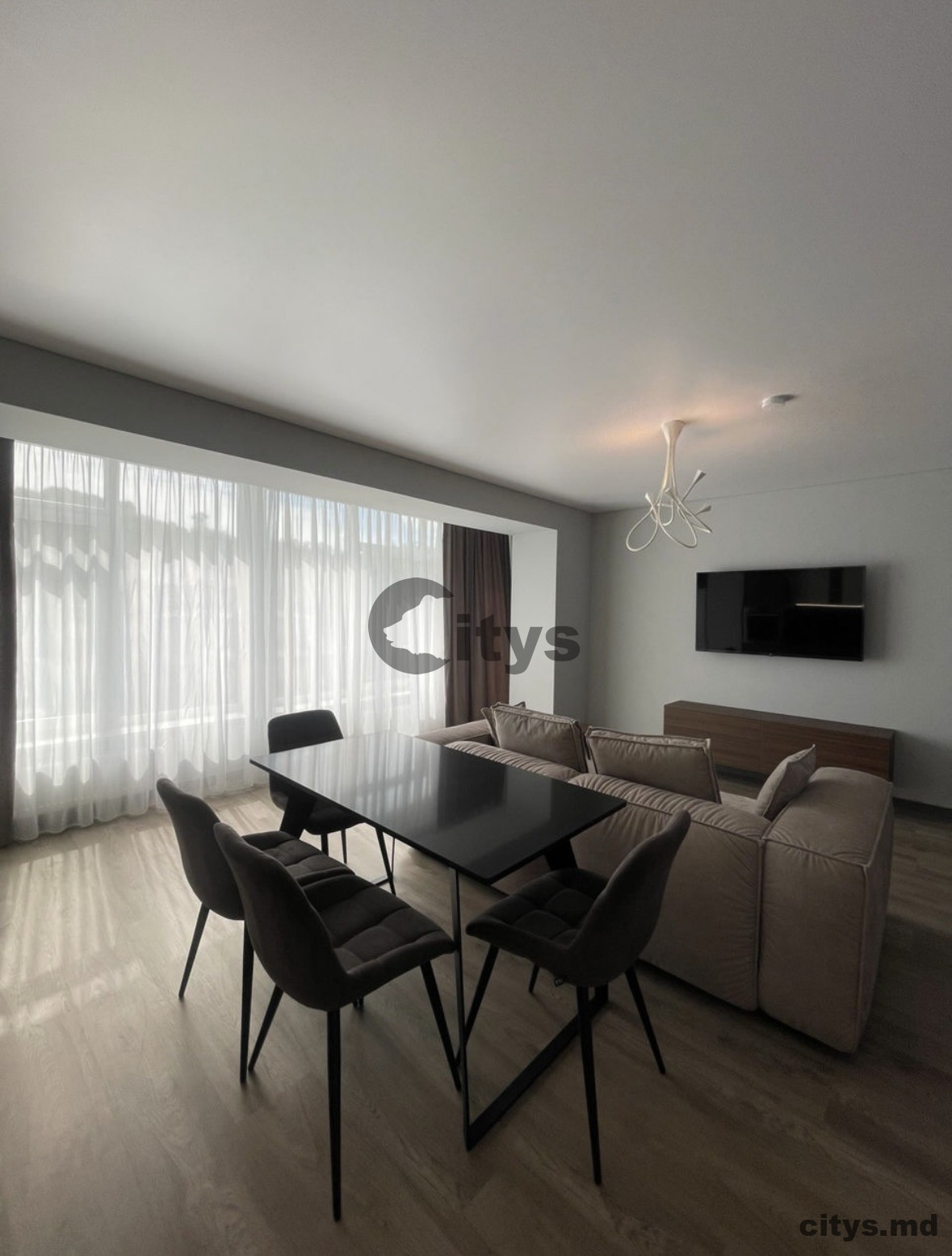 Chirie-Apartament cu 2 camere, 81m², Rîșcani,Zimbrului photo 3