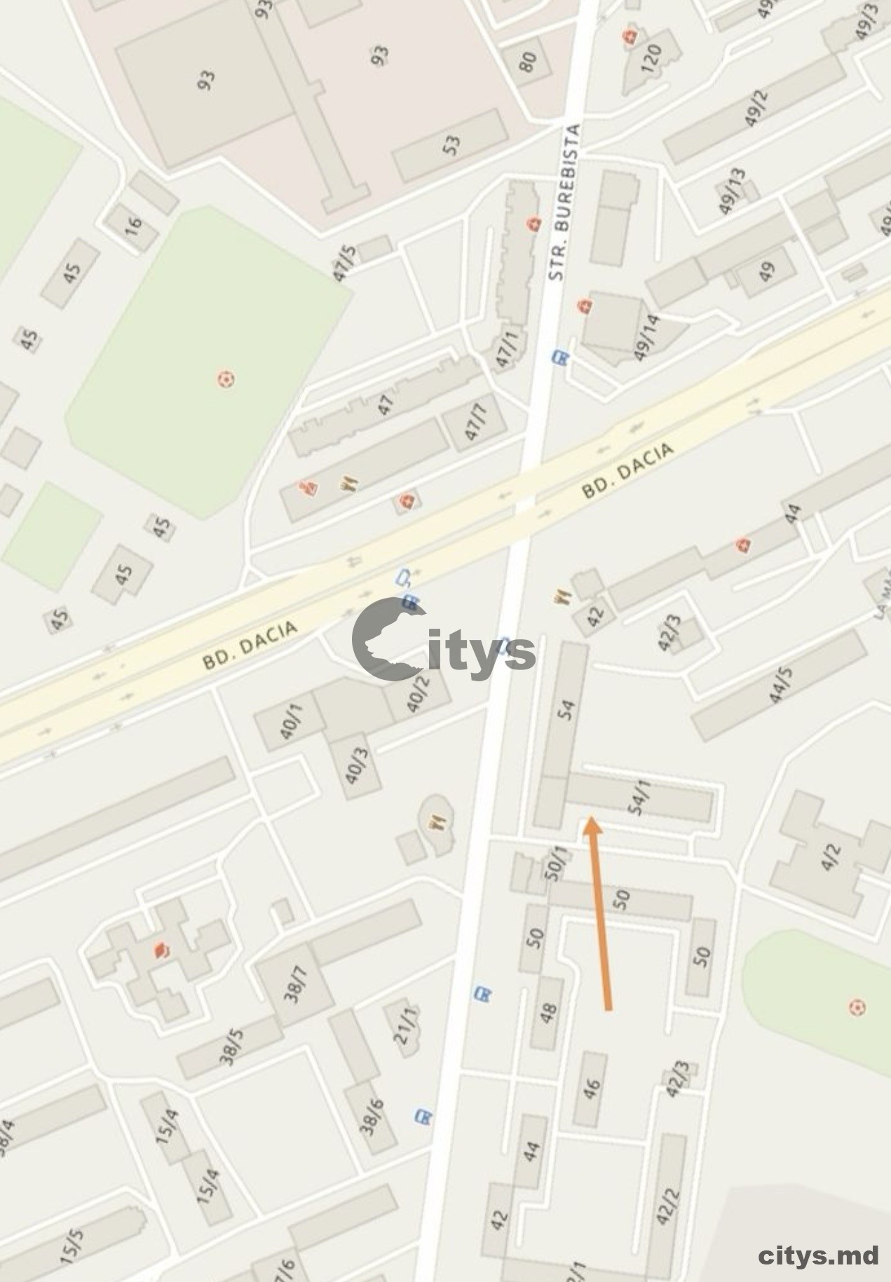 Chirie-Apartament cu 2 camere, 55m², Botanica,Independenței photo 10 - citys.md Chirie-Apartament cu 2 camere, 55m², Botanica,Independenței photo 9