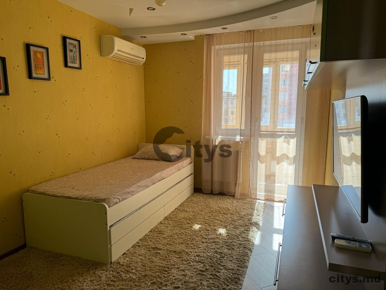 chirie-Apartament cu 2 camere, Botanica 106m², str. Valea Trandafirilor photo 6